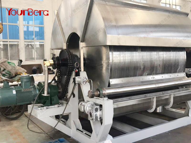 廢鹽水滾筒刮板干燥機-魯西化工、南京圓點環保